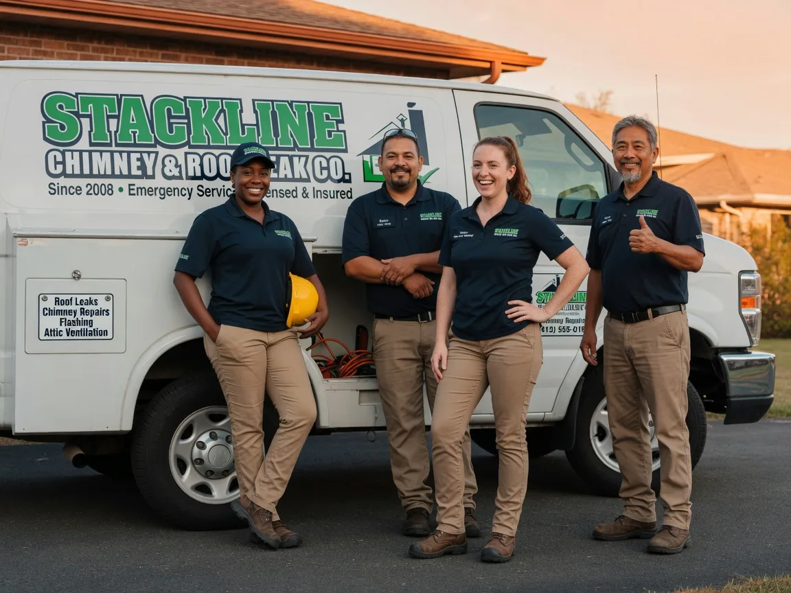 Chimney flashing repair company in La Jose, PA